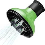 Curly Blow Dryer Diffuser, Adjustable Blow Dryer Diffuser, Hair Dryer Attachment Nozzle Accessory, Lightweight Professional Portable Attachment For Curly, Wavy Styling, Blow-Dry, Salon Or Home