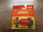 Tomica 117 Ferrari F1 Made in Japan Blister Pack - New on Card