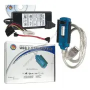 USB 2.0~3way:SATA+IDE/PATA 2.5/3.5/5.25" Drive Cable/Cord Adapter,no enclosure