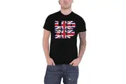 Led Zeppelin Unisex Adult Type Union Jack T-Shirt (Black) - UTRO1710