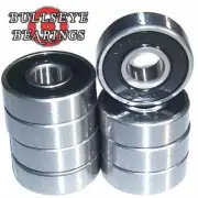 Set of 8 BULLSEYE Abec 5 Skateboard Bearings FREE SHIP