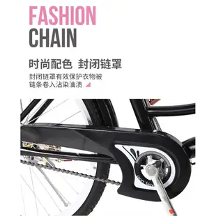 26吋 女士 自行車 騎乘舒適 輕便時尚 組裝簡單 CP值超高 單車 腳踏車
