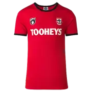 St Kilda Saints AFL FC2091S Mens Retro Throwback RED Printed T Shirt New
