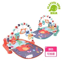 在飛比找momo購物網優惠-【Playful Toys 頑玩具】動物樂園嬰兒健力架(踢踢