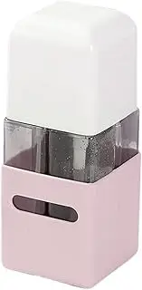 Travel Container, Portable Toiletry Dispenser, 2.76x2.76x5.71 inches Leak Proof Travel Bottles, Transparent Dispensing Bottles, Reusable Squeeze Containers for Shampoo