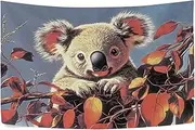[AIXIWAWA] Retro Koala Tapestry Wall art Wall Decor for Living Room Bedroom (60x51 Inches)