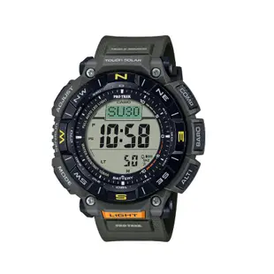 【CASIO】卡西歐太陽能登山錶 PRG-340-3 高度、溫度氣壓、方位大羅盤PRO TREK宏崑時計 台灣卡西歐保固