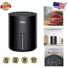 Versatile 9-in-1 Digital Air Fryer - 4 Quart with 50 Recipes & Touch Control