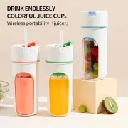 Portable Electric Juicer USB Blender Wireless Fruit Mixer Ice Crusher Cup Squeez
