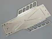 Aluminum Design Chassis Plate Tamiya 1/10 RC Super Champ Buggy Sand Scorcher SRB