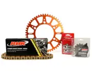 Gas-Gas MC450F Troy Lee Designs 2022 RHK 15/49 Gold O-Ring Chain & Orange Alloy