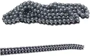 AMGHCGTEEW 1PCS 04C-1 Simplex Roller Drive Chain Length 1.5/5 Meter Long Pitch 6.35mm Half Full Buckle Roller Industrial Chain Join(1.5 Meter Long Chain)