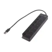 Advanced 7Port USB Hub to 7 Port USB3.0 Hub USB Extension Efficient Converter