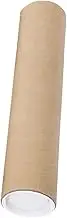 koolsoo Poster Tubes for Mailing Protector Tube Postal Tube Cardboard Packaging Long Cardboard for Blueprint Art Paintings Document Shipping, 50cm