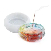 Incenses Holder Mold Durable Sticks Ashes Catcher Resin Mold for Jewelry Making