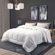 NNEDPE 500GSM Goose Down Feather Comforter Doona - Queen