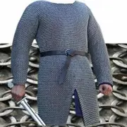 Chainmail Shirt Riveted Chain mail Dress Medieval Armour Reenactment LARP