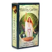 Witch Garden Tarot Card Deck 78pcs Divination and Mystery, Suitable for party games Tarot Card Deck