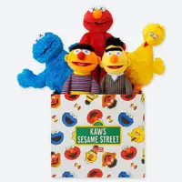 在飛比找蝦皮購物優惠-UNlQLO KAWS X Sesame Street 優衣