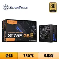 在飛比找蝦皮商城優惠-SilverStone 銀欣 ST75F-GS 750瓦 金