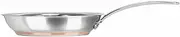 Chasseur Le Cuivre Stainless Steel/Copper Fry Pan, 26 cm, Silver