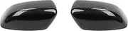Car Rearview Mirror Protector Cover Side Mirror Cap Shell Decoration Stickers Compatible For Chrysler 300C 2011-2022 Exterior Accessories(Carbon Fiber Grain)
