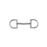 Myler Bits Myler SS 3 3/4 Dee w/Hook Mullen Triple Barrel