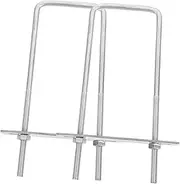 Automotive Tube Mounting Brackets Stainless Steel U-bolt Clamp Bolt Rod for Exhaust Repair