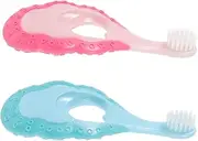 NOLITOY 2pcs Kid Toothbrushes Soft Brush Toothbrushes Toddler Toothbrushes Lovely Toothbrushes