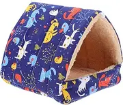 COLLBATH Hamsters Sleeping House Hamster Bed Sleeping Bed for Home Warm