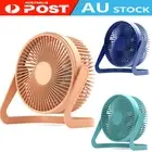 Portable Mini Fan Travel USB Rechargeable Desk Car Cooling Fan Adjustable Angle