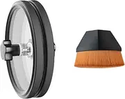 MagiDeal LP Vinyl Record Label Saver Vinyl Record Clean Save with Brush, Black