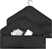Storage Bag - Hanger Bypass Safe - Fireproof and Waterproof Safe Bag, Secret Documents - With Zip - Storage Bag for Hiding Valuables at Home and A