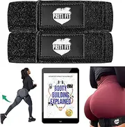 BFR Booty Bands for Women with 8-Week Guide for Legs, Glutes & Hip Building, Blood Flow Restriction Occlusion Bands for Workouts,Best Fabric Resistance Loop,Tone & Lift Your Butt,Squat,Thigh,Fitness