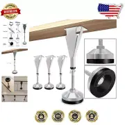 Heavy-Duty Adjustable Bed Support Legs - Reinforce Your Bed Frame Stability