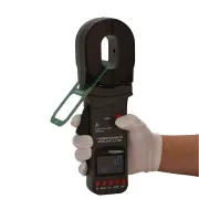 EU Direct FR2000A+ Clamp Ground Resistance Tester 0.01Ω-200Ω Loop Resistance Tester 300 Sets of Data Storage