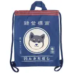 日本代購 貓咪 柴犬束口袋後背包 棉布束口袋 收納包 抽繩束口包 大束口袋 後背袋 雙肩包 旅行後背包 帆布背包