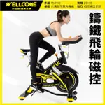 【WELL-COME 好吉康】20KG磁控鑄鐵飛輪健身車M6(免費安裝/兩年保固/到府維修)