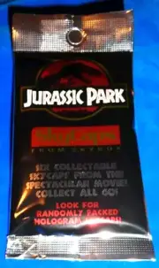 1993 Skybox Jurassic Park SkyCaps *Pogs Factory Sealed Pack - RARE