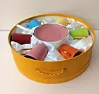 Classic Coffee & Tea Round Set Cup & Saucer - Multicolor - Full Set!