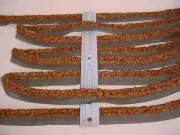 18Y PHOENIX TRIM 50397 BRICK / BUCKEYE FRINGE UPHOLSTERY TRIM