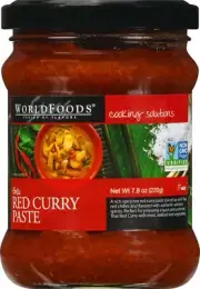 World Foods Thai Red Curry Paste 7.8 oz (Pack Of 6)