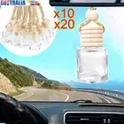 Bulk Car Hanging Diffuser Air Freshener Perfume Empty Glass Bottle Ornament Mini