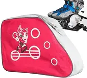 Ice Skating Bag, Roller Skates Bag | Inline Skates Bag Breathable Roller Skate Accessories - Roller Skate Backpack Adjustable Ice Skate Bag