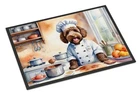Labradoodle The Chef Doormat Front Door Mat Indoor Outdoor Rugs for Entryway,