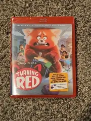 Disney PIXAR Turning Red Blu-Ray + DVD + Digital Code Movie Hype New & Sealed