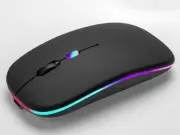 Bluetooth Mouse Rechargeable Wireless Mouse for iPad Tablet Smartphone
