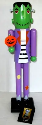 HALLOWEEN NUTCRACKER ~ 15" ~ FRANKENSTEIN By Cynthia Rowley