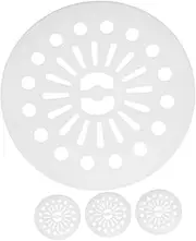 [BATHVEVE] Efficient Clothes Pressing Pad 4pcs Washing Machine Cap Cover Plastic Lint Trap Lint Catcher for Washing Machine Fit