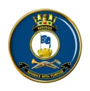 HMAS Bendigo Royal Australian Navy Pin Badge